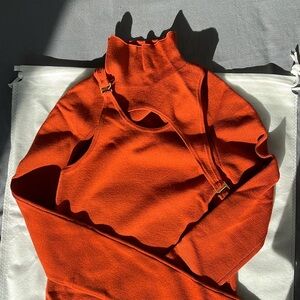 Dion Lee layered knitted jumper